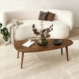 Hanah Home Mesa de centro Sweet - Walnut